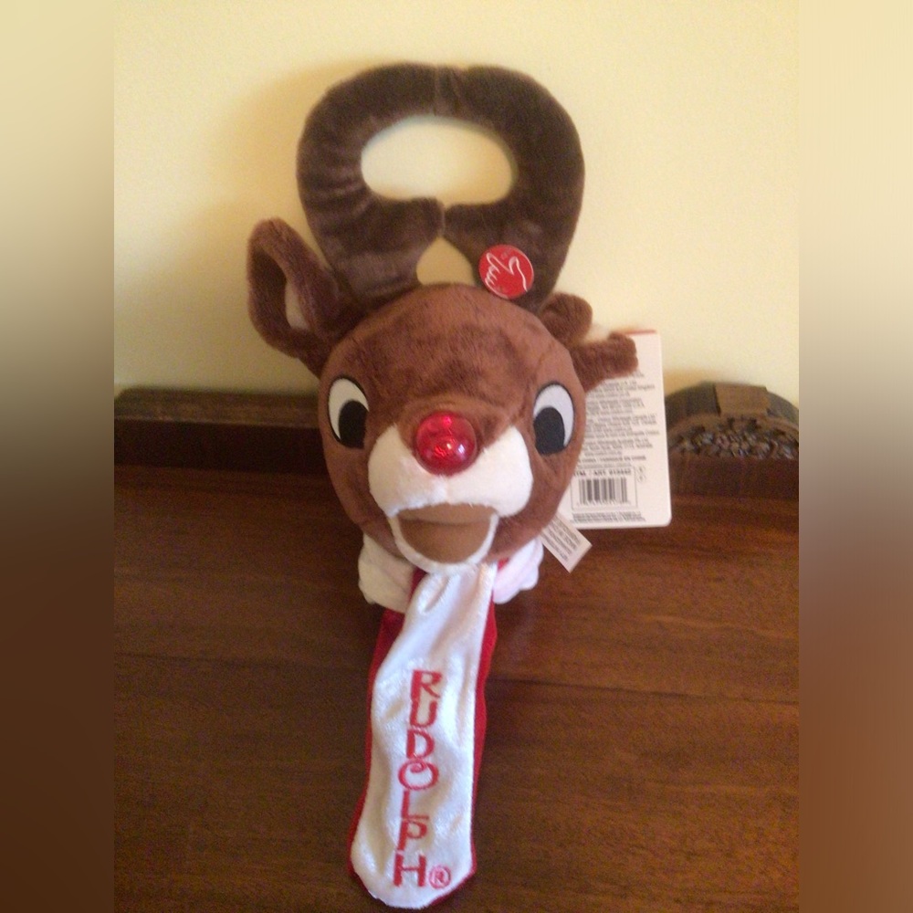 Rudolph Plush Holiday Decor